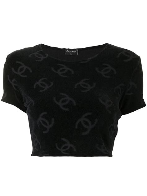 farfetch chanel tops.